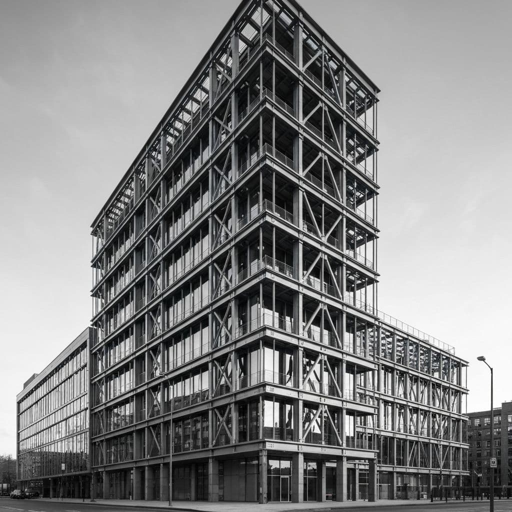 Commercial Complex, Panchkula - after construction by Babson Infra